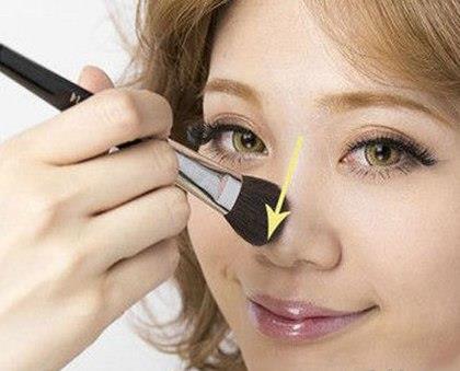 Cách make up giúp bạn có một chiếc mũi cao và thon gọn